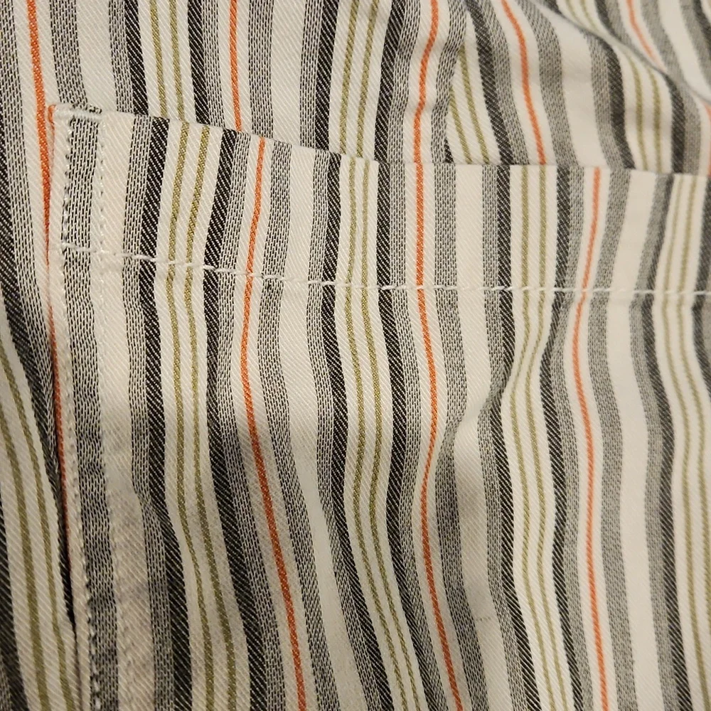 Cabi Size 14 Striped Casual Pants - Picture 10 of 10